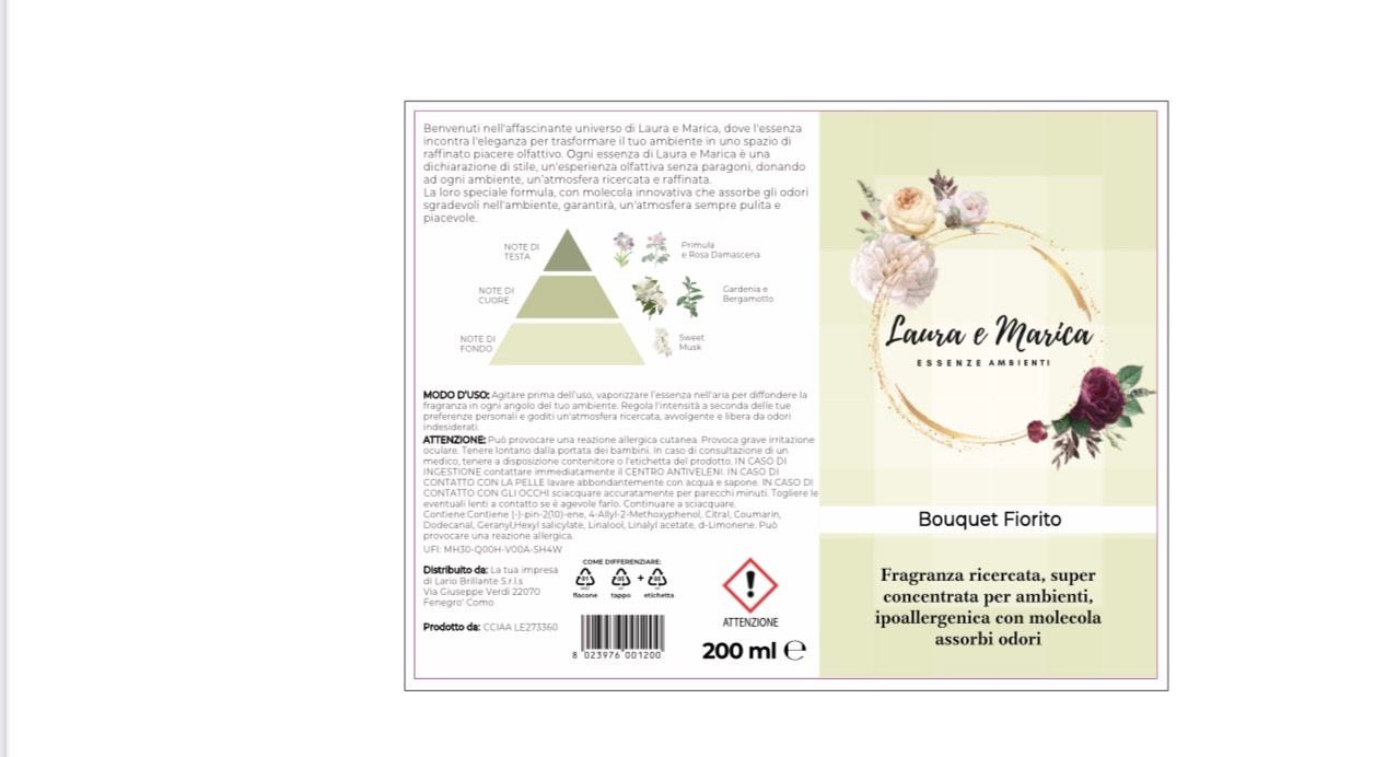 Essenza Bucato Bouquet Fiorito