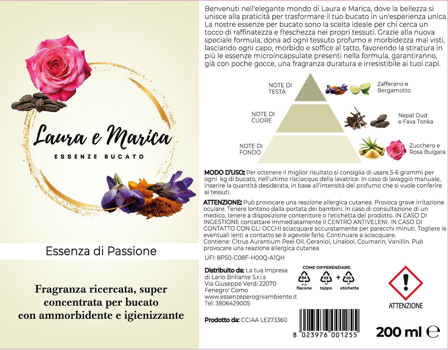 Essenza Bucato Passione