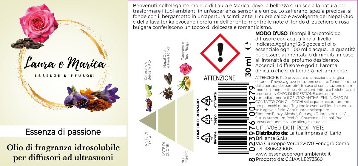 Olio Essenza di Passione